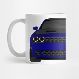 DODGE HELLCAT FRONT NAVY Mug